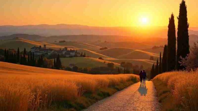 "La Dolce Vita" in Tuscany: Discovering the Region's Hidden Gems, Concept art for illustrative purpose, tags: la toscana - Monok